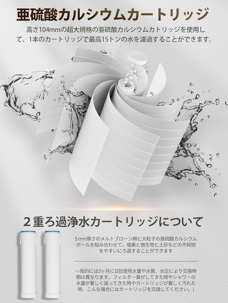 Amazon.co.jp: Eaimiu シャワーヘッド マイクロナノバブル ［美